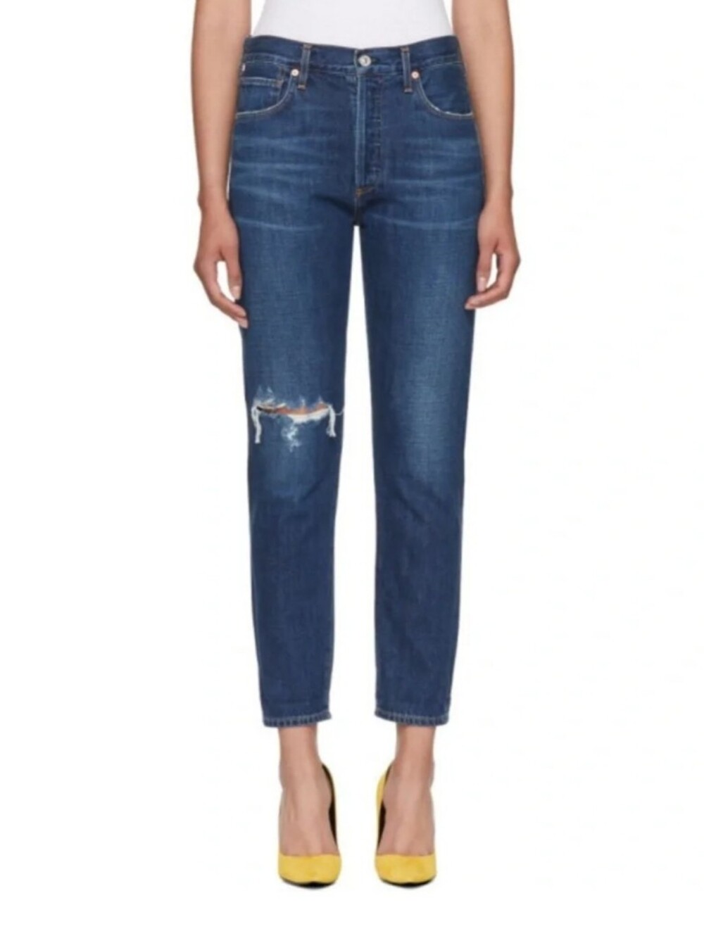 COH Liya High Rise Classic Fit Crop Jeans